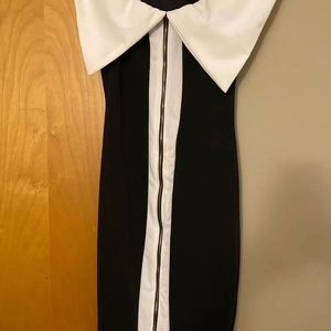 Black and White Dress